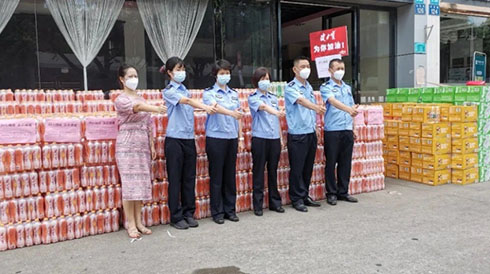 心系广州，健力宝致敬最美一线战“役”者